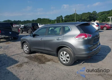 2015 Nissan Rogue S из США, поврежденный, VIN KNMAT2MT5FP580907